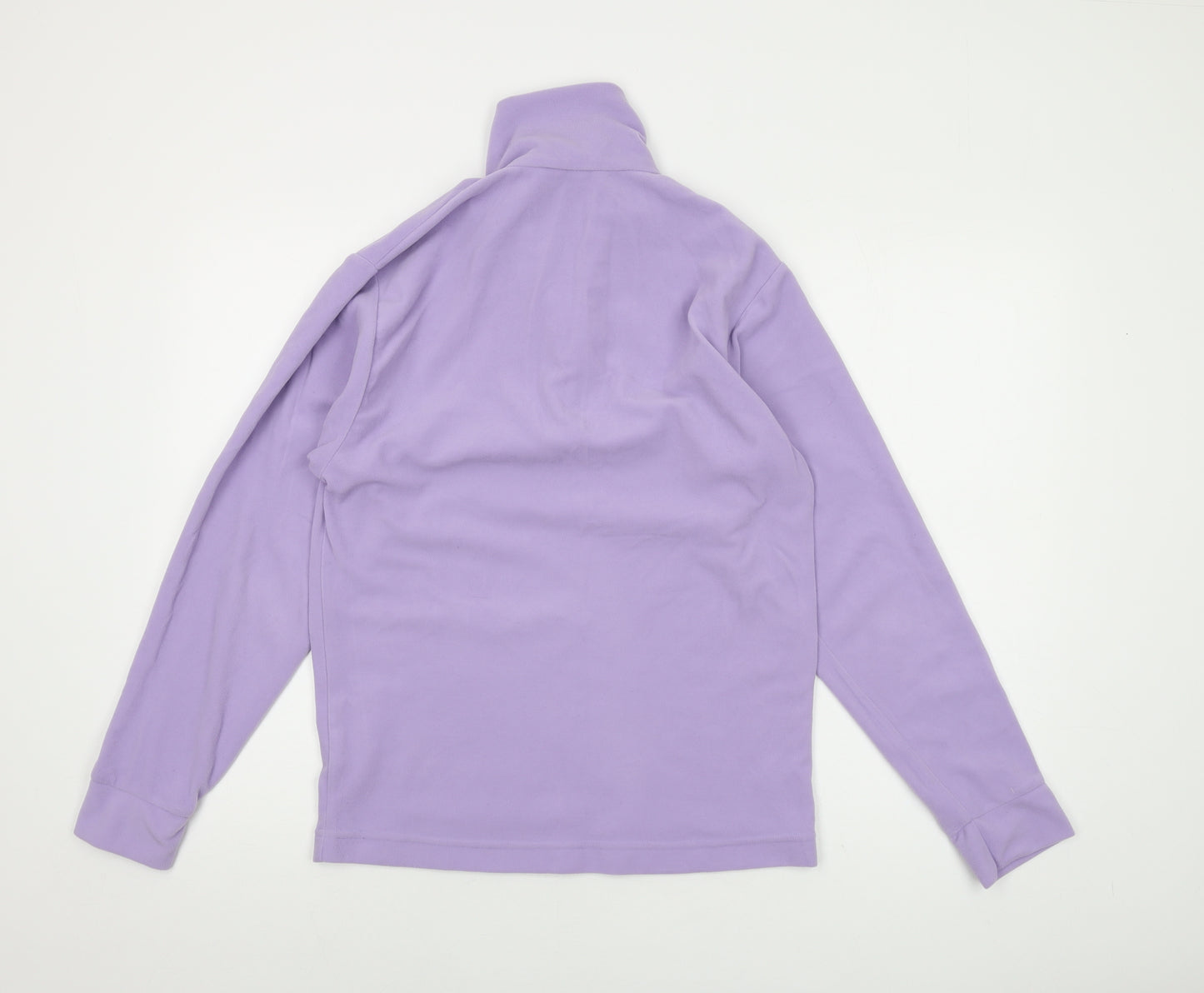 Campagnolo Womens Purple Polyester Pullover Sweatshirt Size S Zip