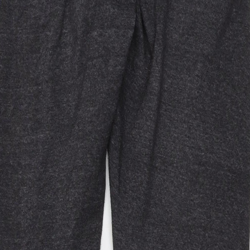 Russell Athletic Mens Grey Polyester Trousers Size M L32 in Regular Drawstring
