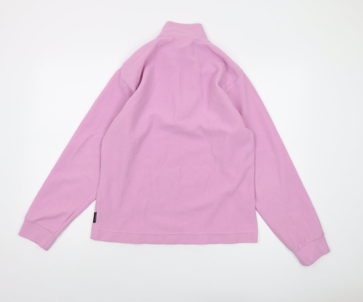 Campagnolo Womens Purple Polyester Pullover Sweatshirt Size S Zip