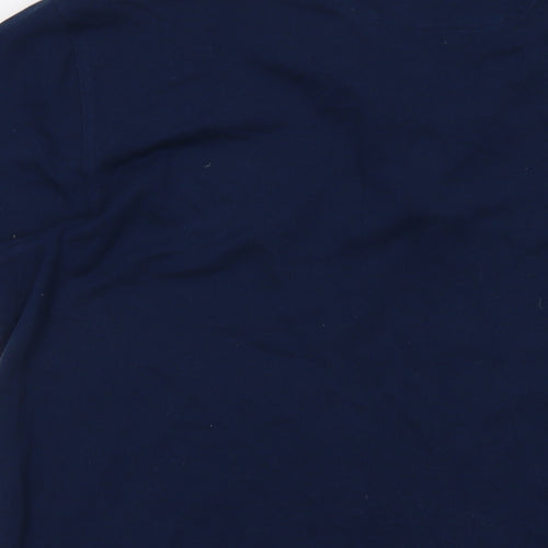 Paul & Shark Mens Blue Cotton Polo Size XL Collared Button - Ocean Team