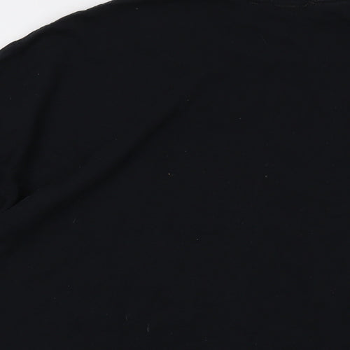 The Beatles Mens Black Cotton T-Shirt Size 2XL Crew Neck