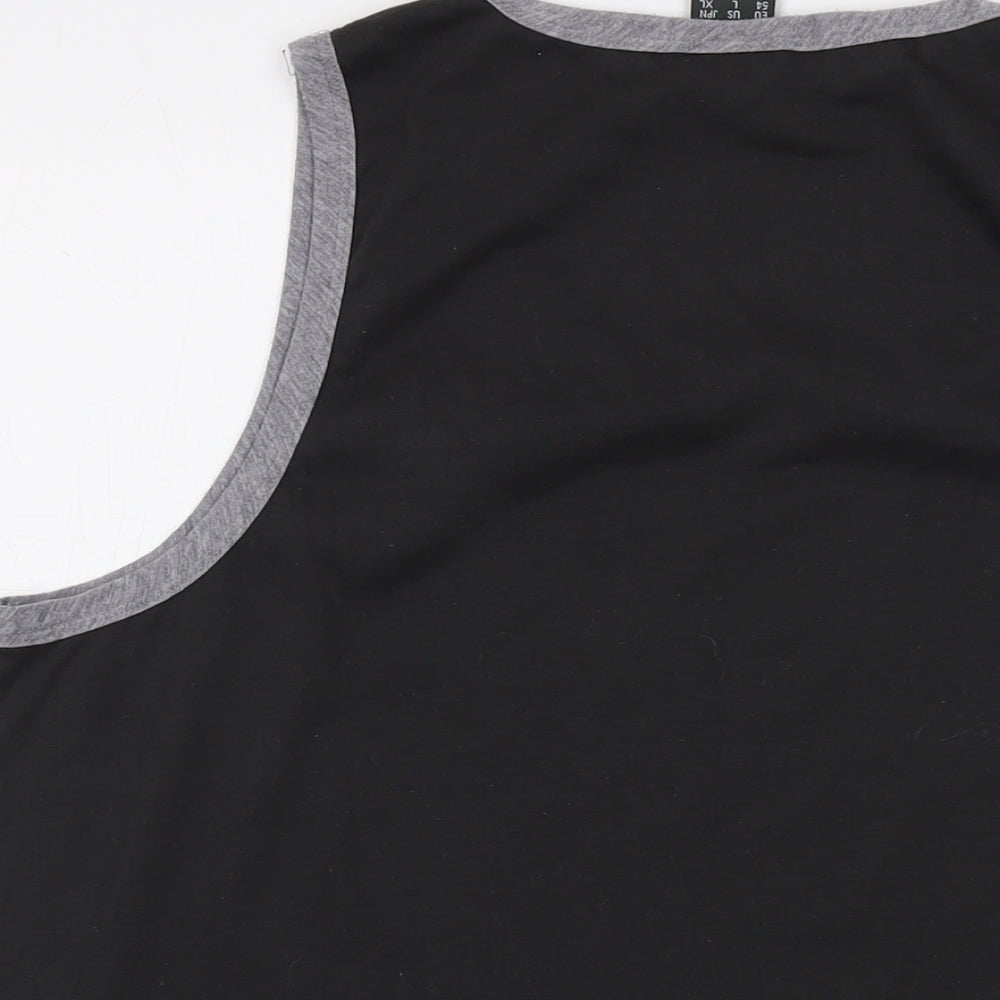 Rab Mens Grey Polyester T-Shirt Size L Round Neck