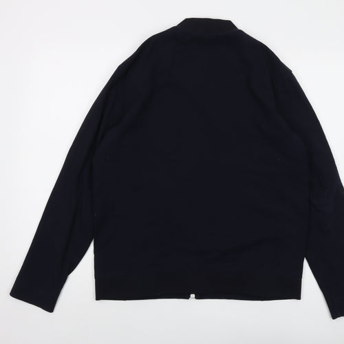 COS Mens Blue Cotton Full Zip Sweatshirt Size S