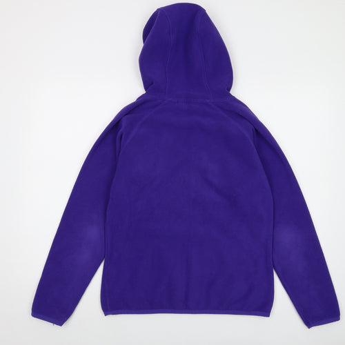 Hi Gear Womens Purple Polyester Pullover Hoodie Size 12 Pullover