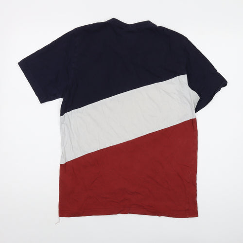 NICCE Mens Multicoloured Cotton T-Shirt Size S Crew Neck