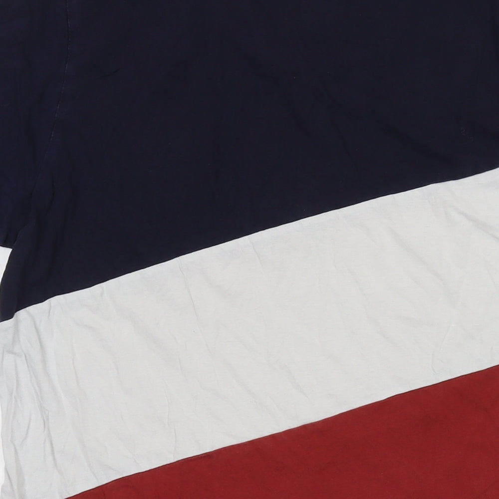 NICCE Mens Multicoloured Cotton T-Shirt Size S Crew Neck