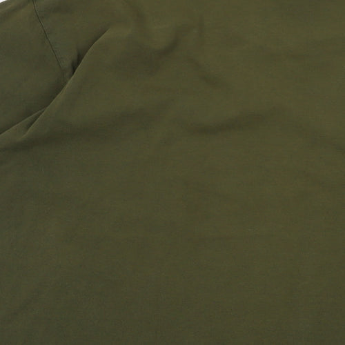 Nike Mens Green Cotton T-Shirt Size XL Crew Neck