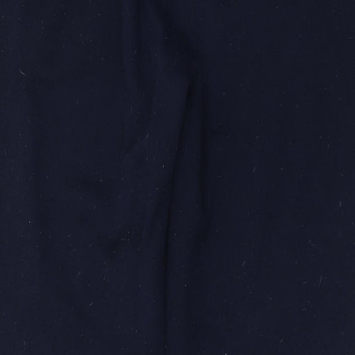 Slazenger Womens Blue Polyester Sweatpants Trousers Size 14 L28 in Regular Drawstring