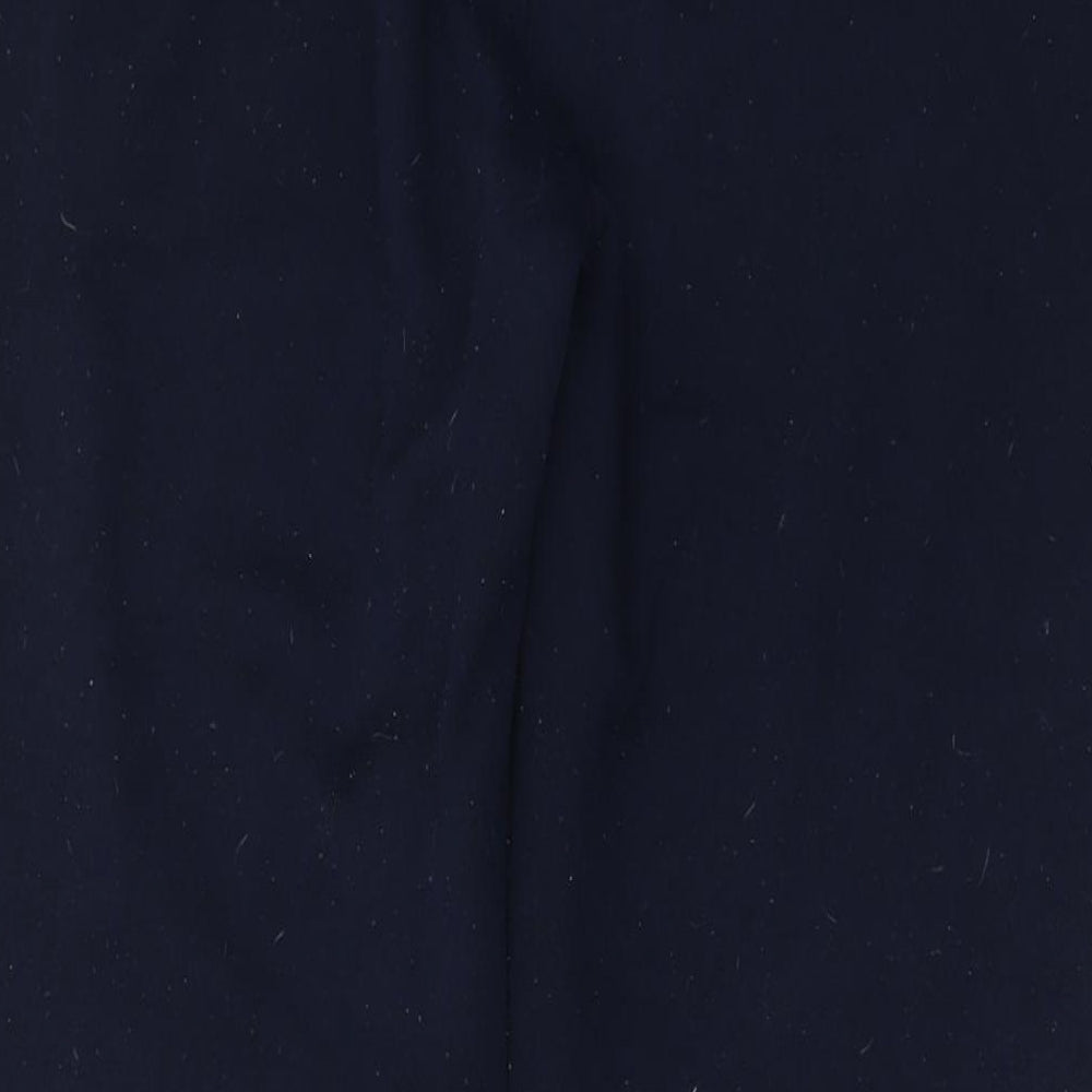 Slazenger Womens Blue Polyester Sweatpants Trousers Size 14 L28 in Regular Drawstring