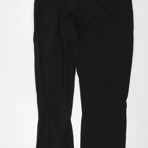 Haglofs Mens Black Polyamide Trousers Size XL L33 in Regular Button
