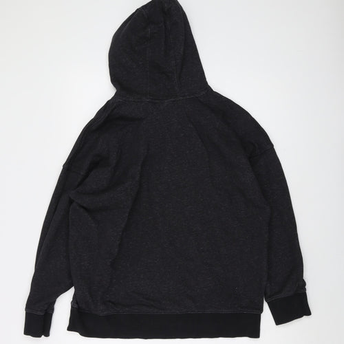 adidas Womens Grey Cotton Pullover Hoodie Size 14 Pullover