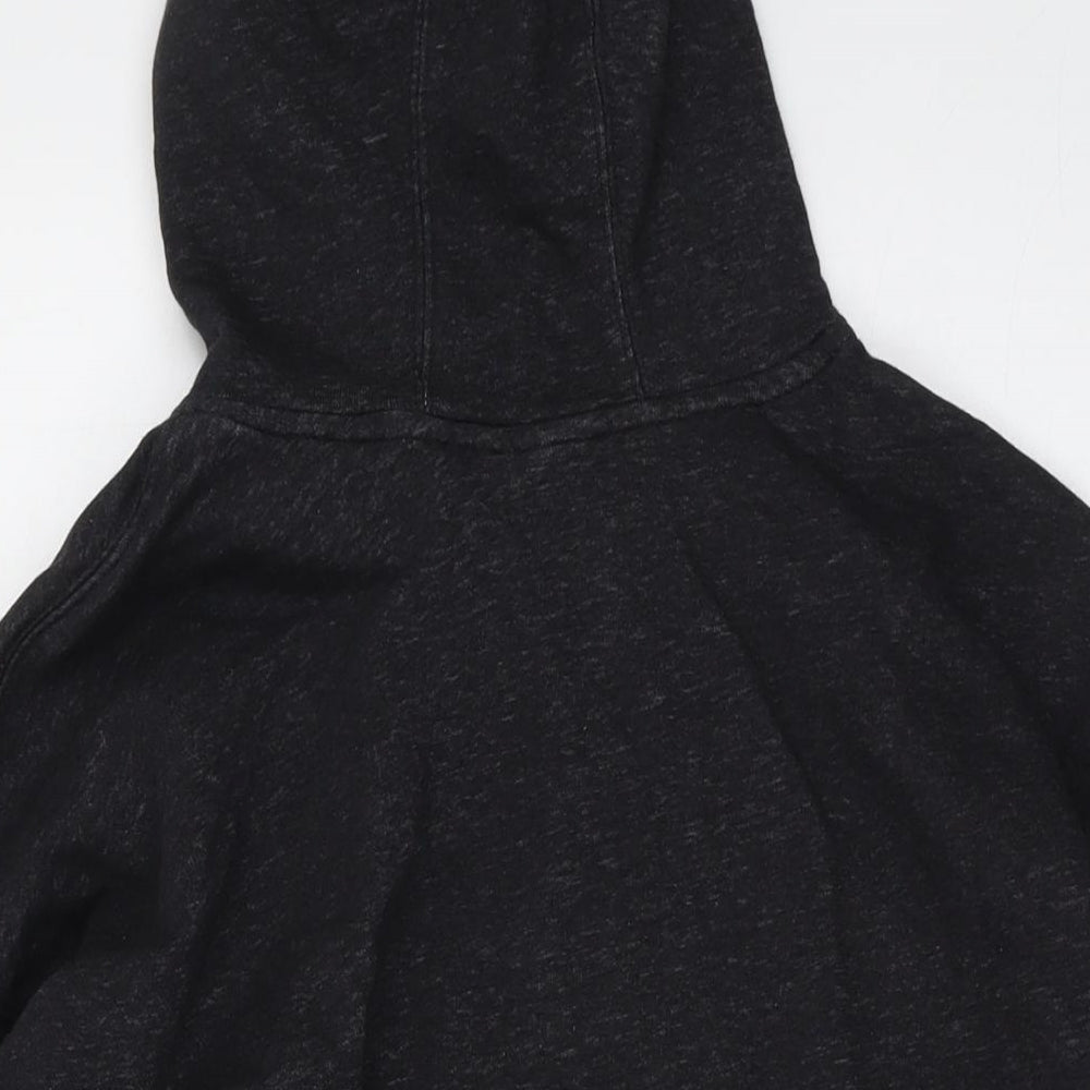 adidas Womens Grey Cotton Pullover Hoodie Size 14 Pullover