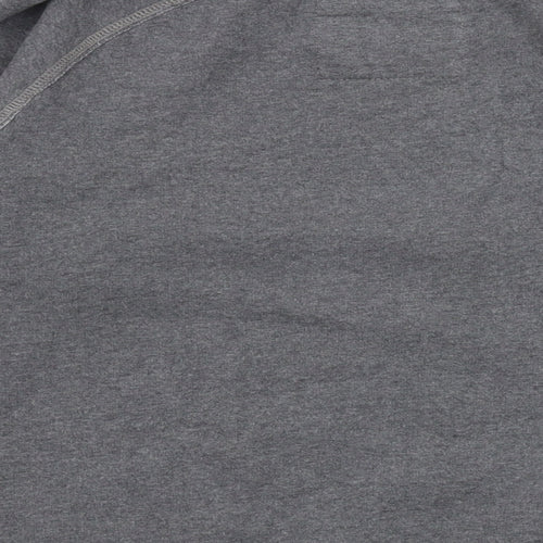 Comp David Womens Grey Cotton Pullover Sweatshirt Size S Pullover