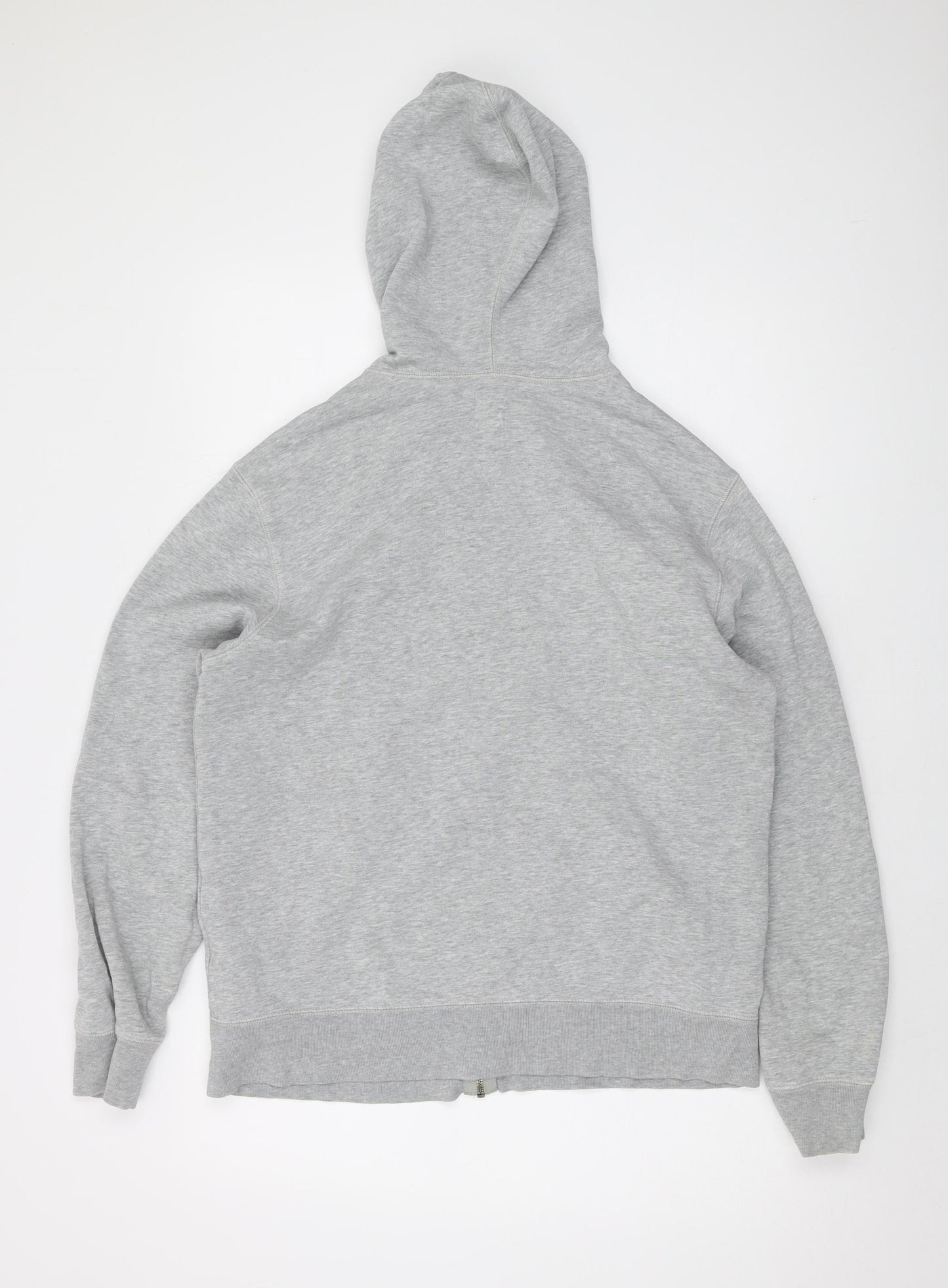 Gap Mens Grey Cotton Full Zip Hoodie Size M