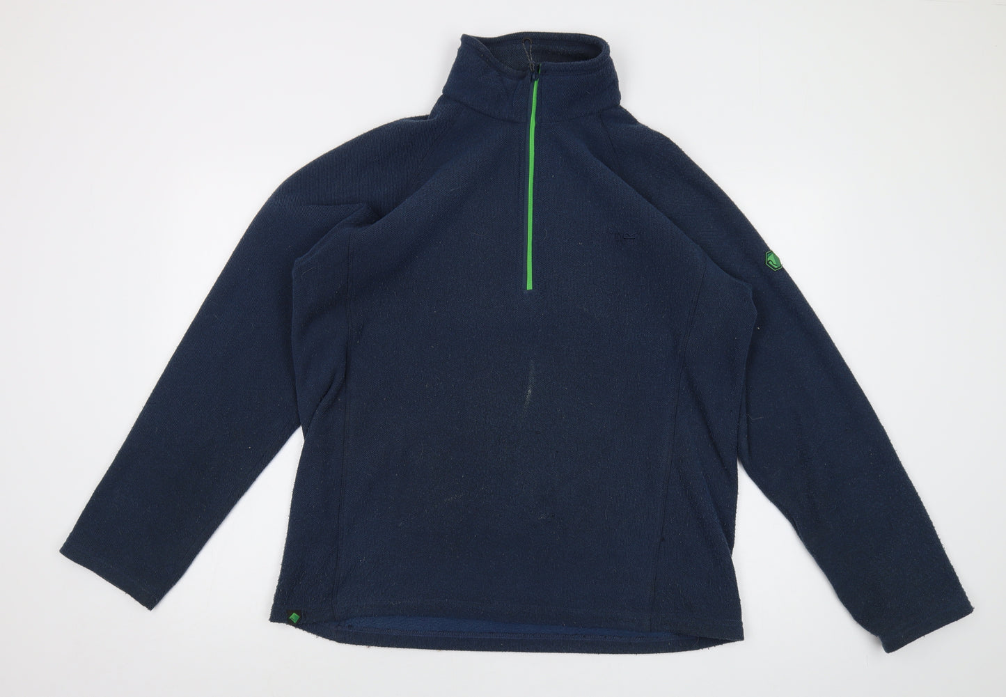 Regatta Mens Blue Polyester Pullover Sweatshirt Size L - Vintage