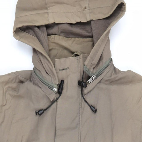 Hawkshead travel Mens Brown Gilet Jacket Size M Zip - Detachable sleeves included