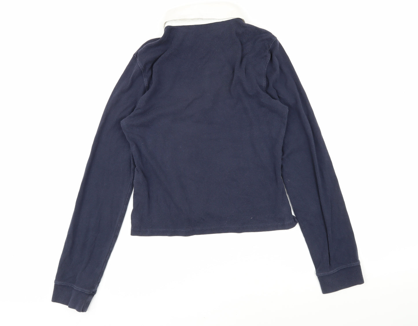 Polo Jeans Company Womens Blue 100% Cotton Basic Polo Size XL Collared