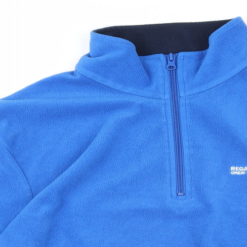 Regatta Mens Blue Polyester Pullover Sweatshirt Size L