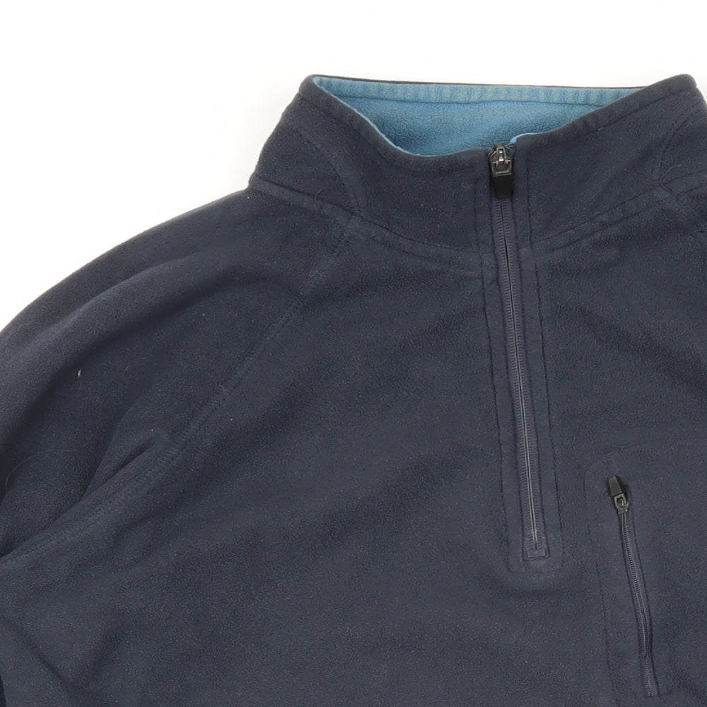 Peter Storm Mens Blue Polyester Pullover Sweatshirt Size M