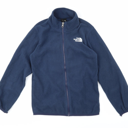 The North Face Girls Blue Jacket Size L Zip