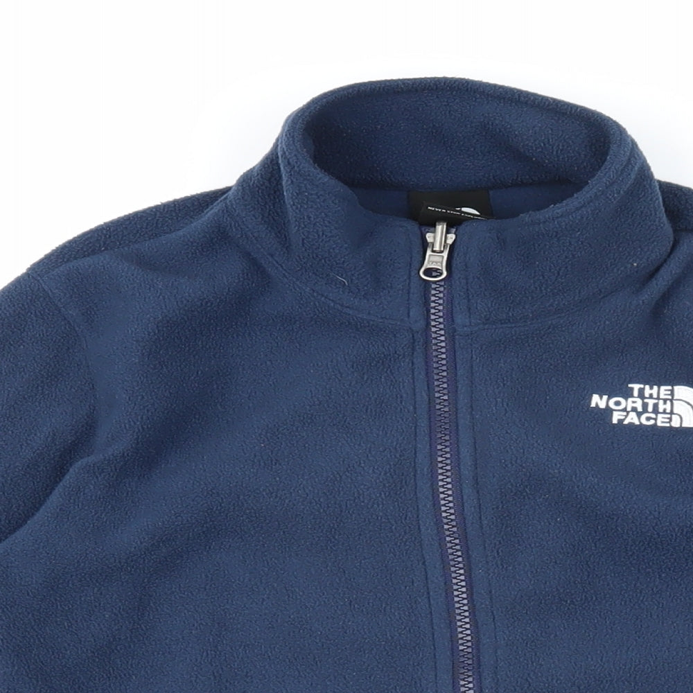 The North Face Girls Blue Jacket Size L Zip