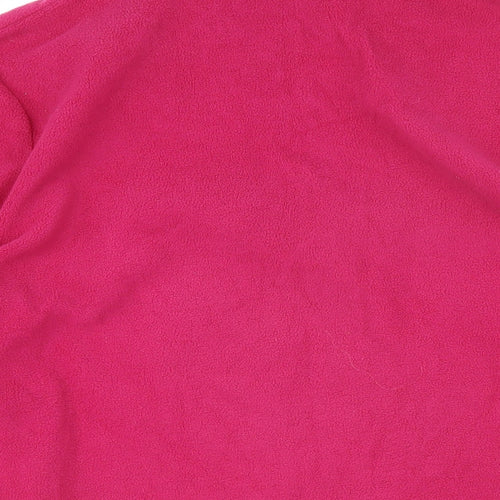 Regatta Womens Pink 100% Polyester Pullover Sweatshirt Size 16 Zip