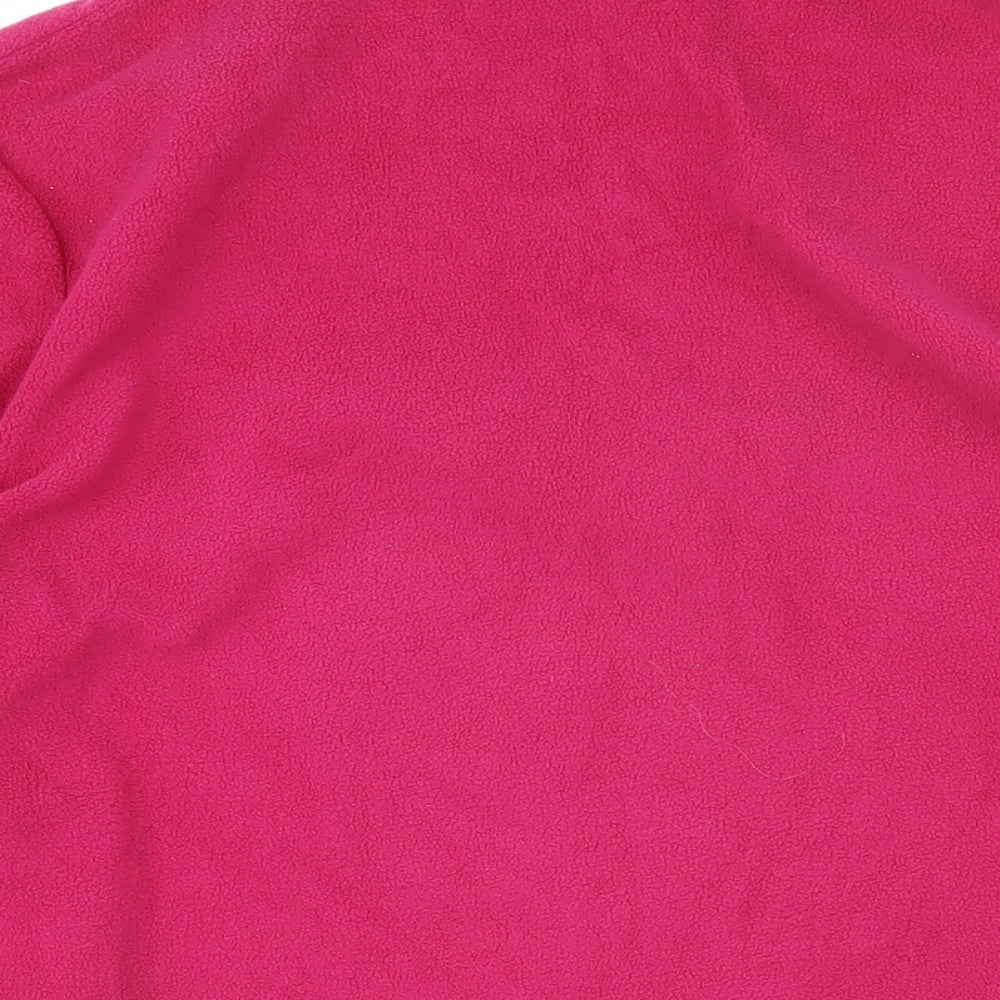 Regatta Womens Pink 100% Polyester Pullover Sweatshirt Size 16 Zip
