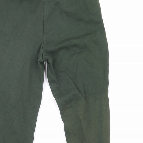 Mountain Warehouse Boys Green Ikat 100% Cotton Jogger Trousers Size 3-4 Years Regular - Elasticated waist