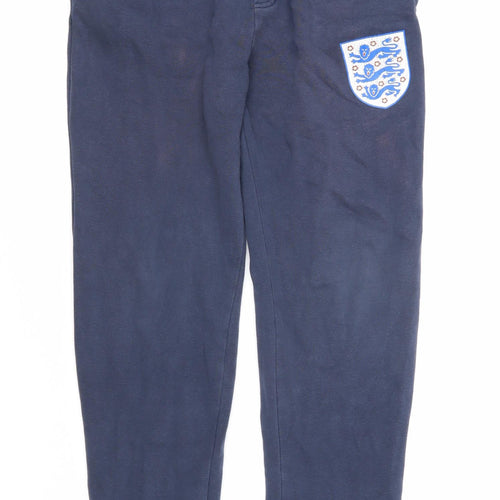 England Boys Blue Cotton Jogger Trousers Size 14 Years L27 in Regular - England Football