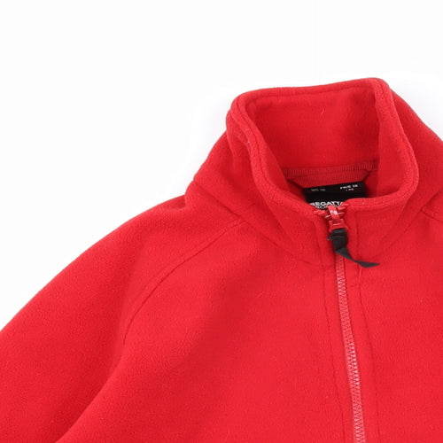 Regatta Womens Red Jacket Size 10 Zip