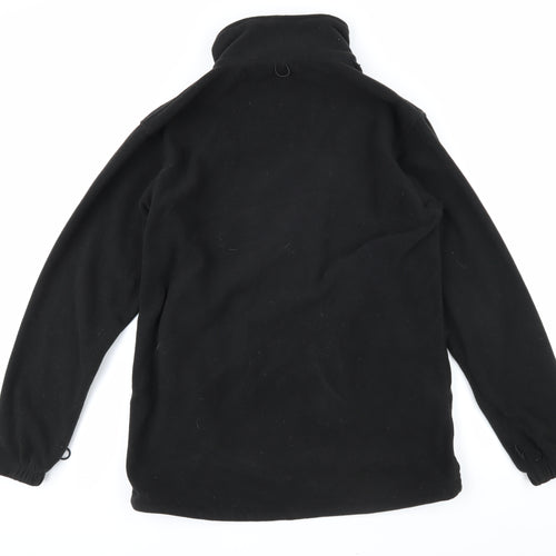 Trojan Mens Black Jacket Size M Zip