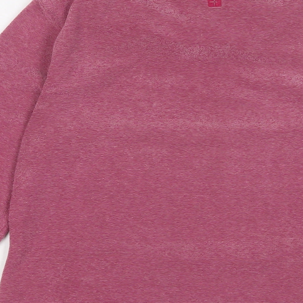 Mountain Warehouse Womens Pink Polyester Pullover Sweatshirt Size 8 Pullover