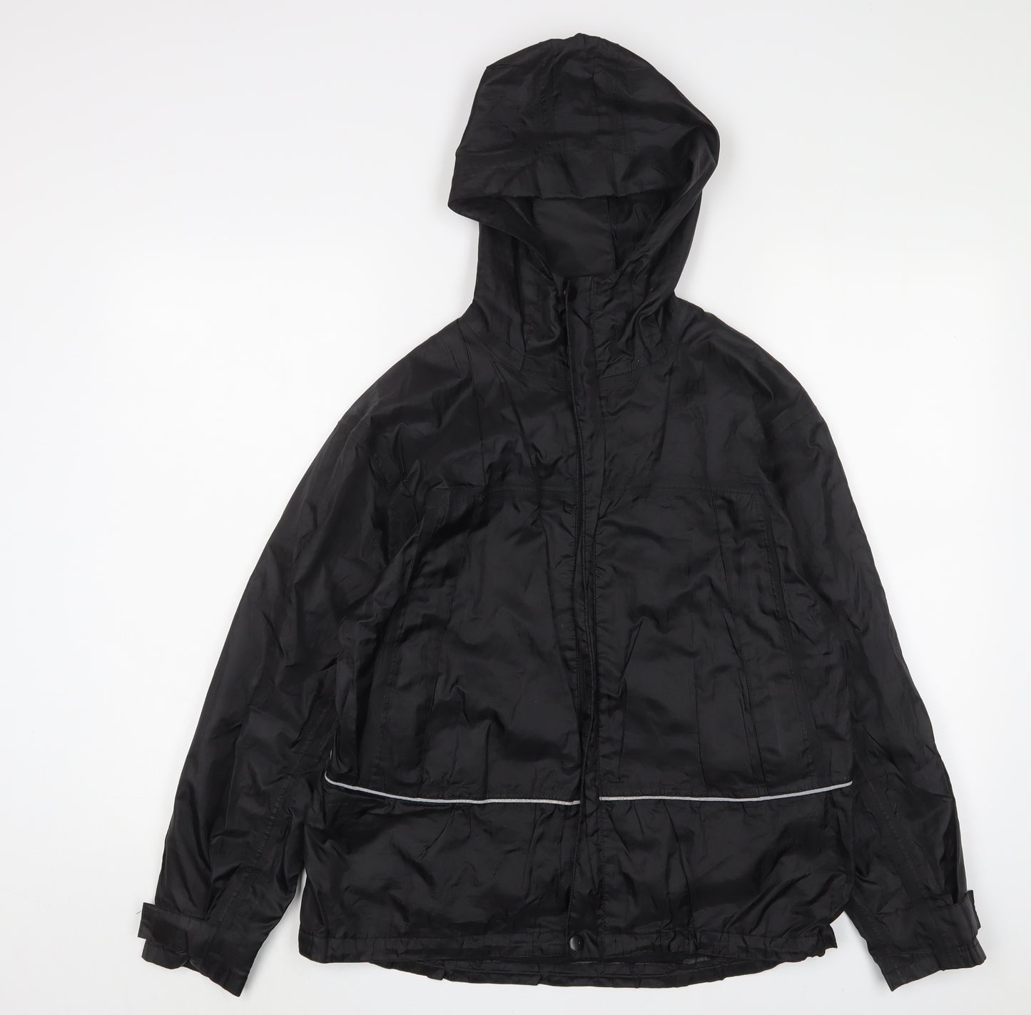 Result Boys Black Jacket Size 13-14 Years Zip
