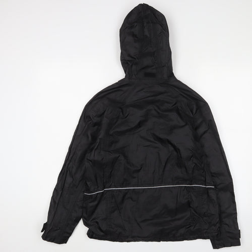 Result Boys Black Jacket Size 13-14 Years Zip