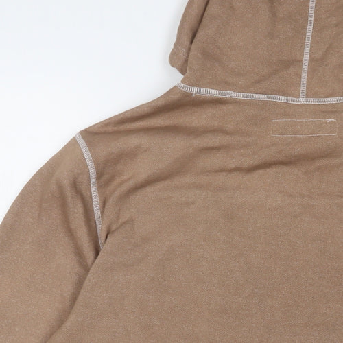 Levi's Mens Brown Cotton Pullover Hoodie Size XL - Estimated size