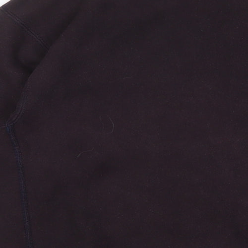 Lee Mens Purple Cotton Pullover Sweatshirt Size L - Phi Sigma Sigma Vinghamton