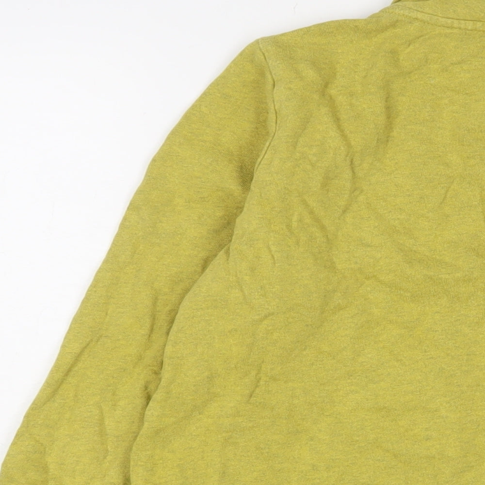 Seasalt Womens Yellow Cotton Pullover Sweatshirt Size 10 Pullover