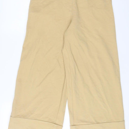 COS Womens Beige Polyester Trousers Size XS L23 in Regular