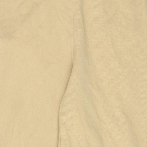 COS Womens Beige Polyester Trousers Size XS L23 in Regular