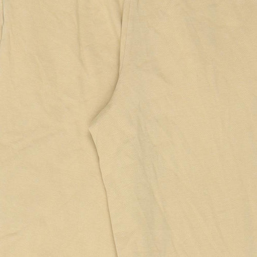 COS Womens Beige Polyester Trousers Size XS L23 in Regular