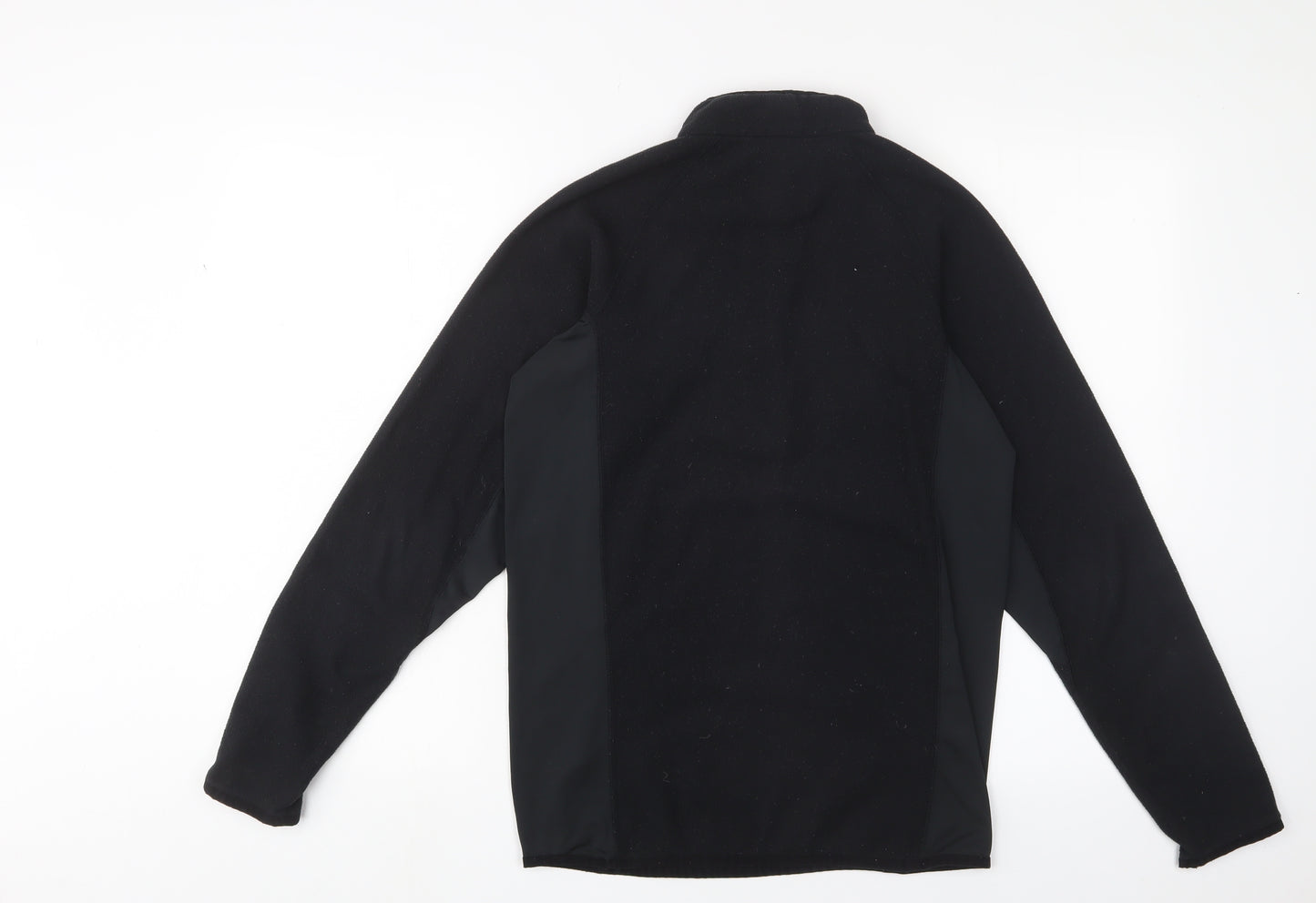 TOG24 Mens Black Polyester Pullover Sweatshirt Size XS