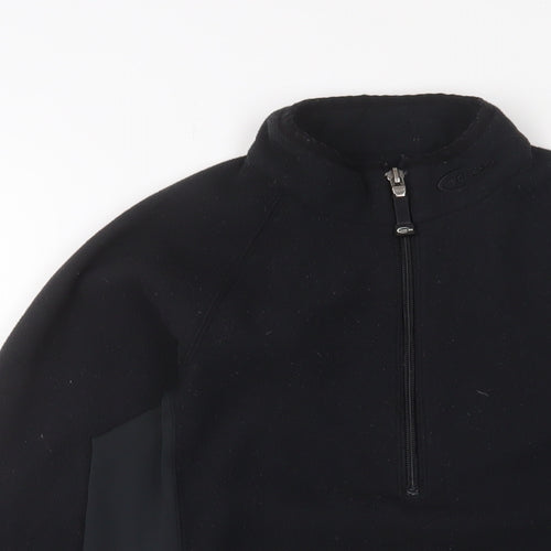 TOG24 Mens Black Polyester Pullover Sweatshirt Size XS