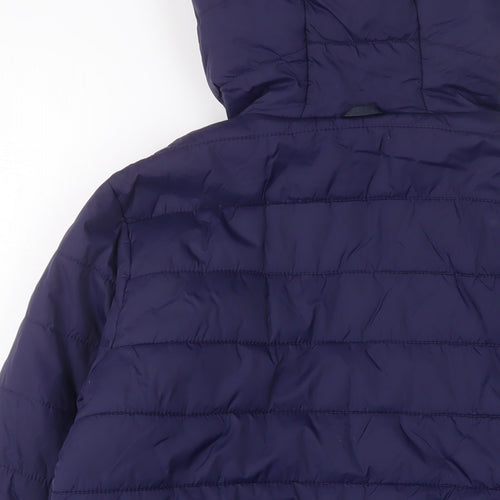 Peter Storm Boys Blue Puffer Jacket Jacket Size 14-15 Years Zip - Logo