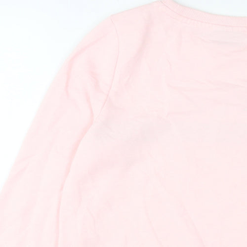 Only Womens Pink Cotton Pullover Sweatshirt Size S Pullover - Belle Fleur
