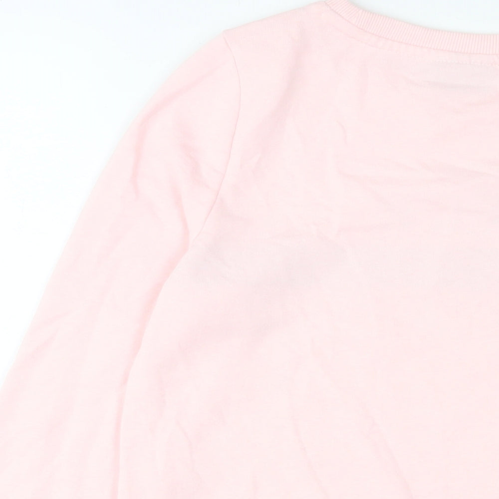 Only Womens Pink Cotton Pullover Sweatshirt Size S Pullover - Belle Fleur