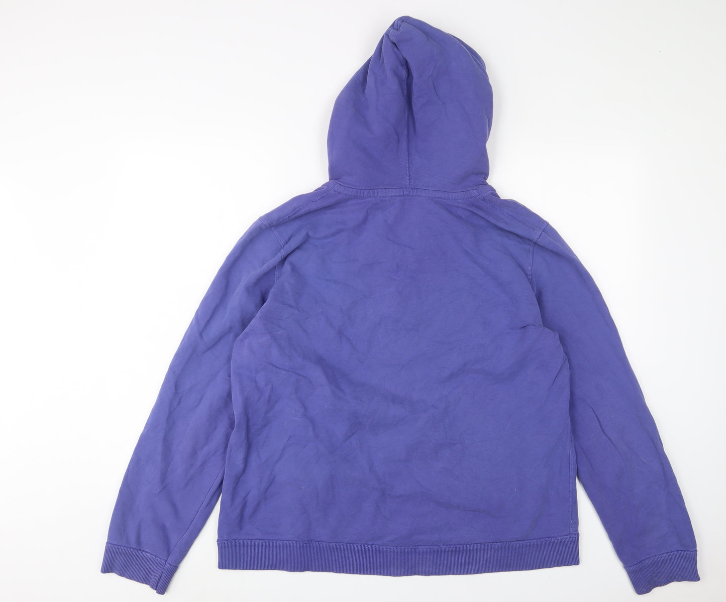 Fat Face Womens Purple Cotton Pullover Hoodie Size 18 Pullover - Logo, Embroidered