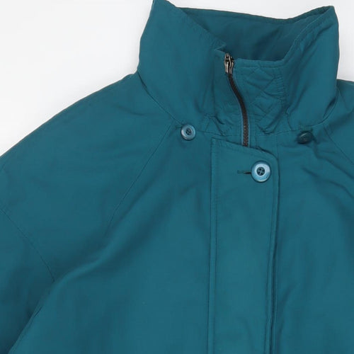 Bonmarché Womens Blue Jacket Coat Size XL Zip