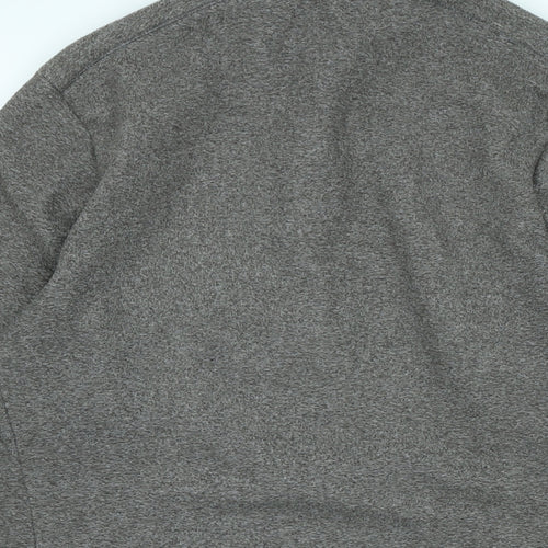 DECATHLON Womens Grey Polyester Pullover Sweatshirt Size 10 - Logo