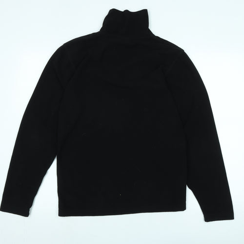 FIVE Mens Black Polyester Pullover Sweatshirt Size S - Logo