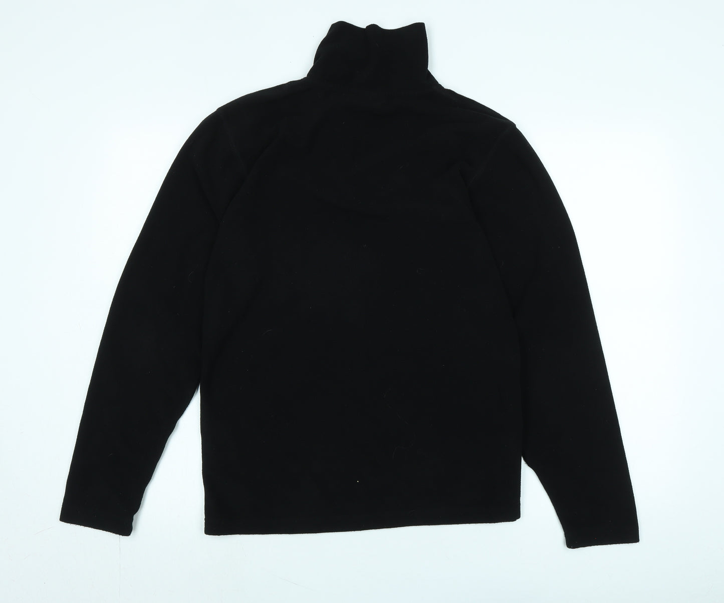 FIVE Mens Black Polyester Pullover Sweatshirt Size S - Logo